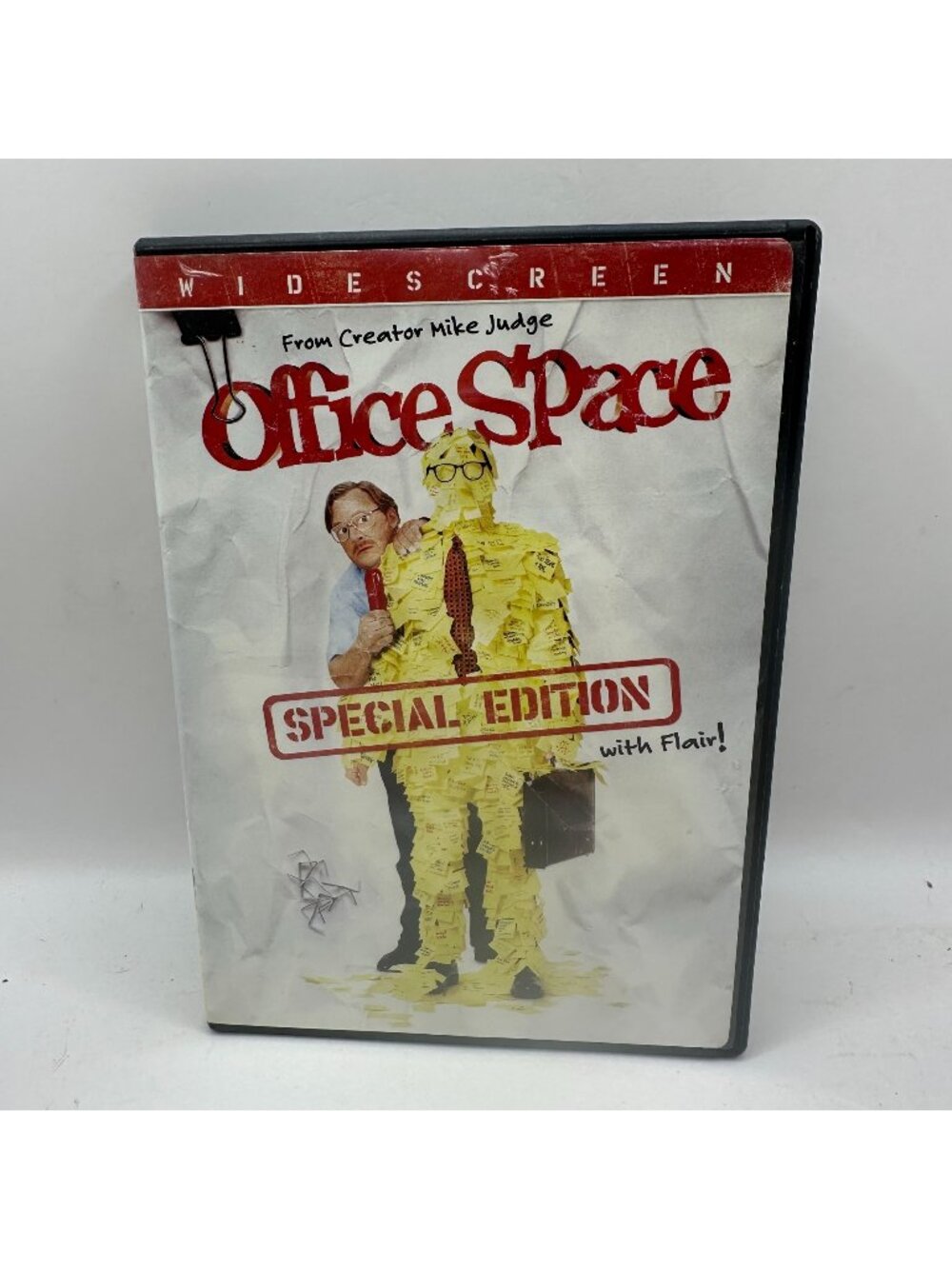 Office Space Special Edition With Flair DVD 1999 Ron Livingston Jennifer Aniston